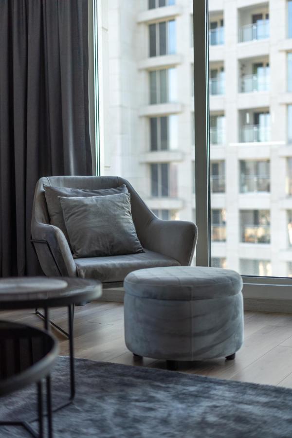 Sunrise Sky Lux Apartment, 33Rd Floor, Pool And Fitness Included Üsküp Dış mekan fotoğraf